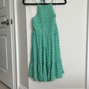 American Eagle floral print halter-style sundress, size xs